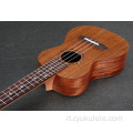 Ukulele gioiello intarsiato con buca